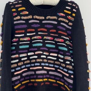 Colorful Patterned Women's Sweater